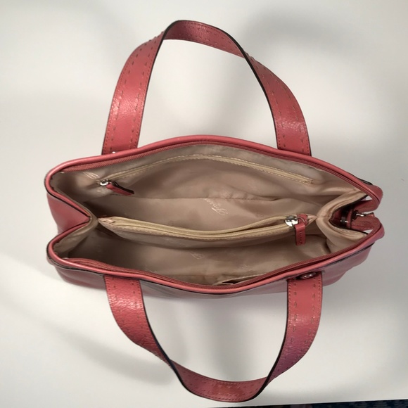 Fossil Pink Leather Handbag - Picture 5 of 6